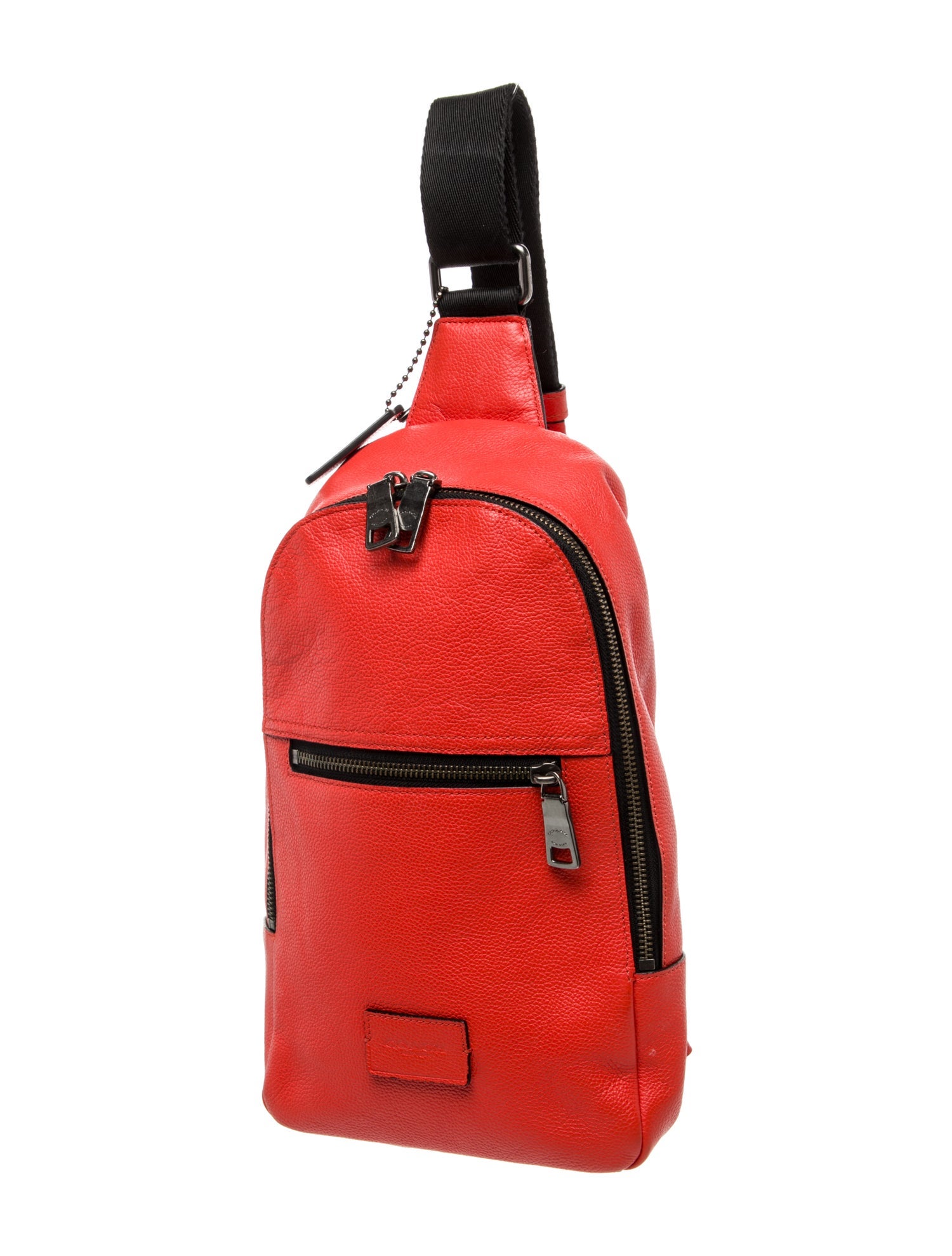 Coach Leather Backpack