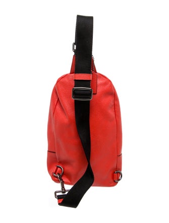 Coach Leather Backpack