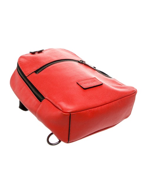 Coach Leather Backpack