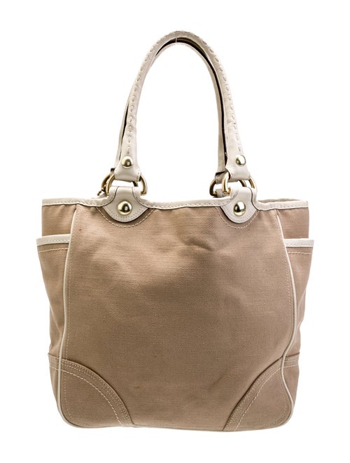 Coach Canvas Top Handle Bag
