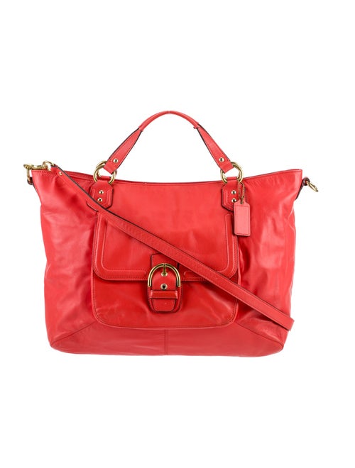 Coach Leather Messenger Bag