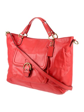 Coach Leather Messenger Bag