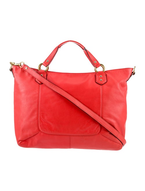 Coach Leather Messenger Bag