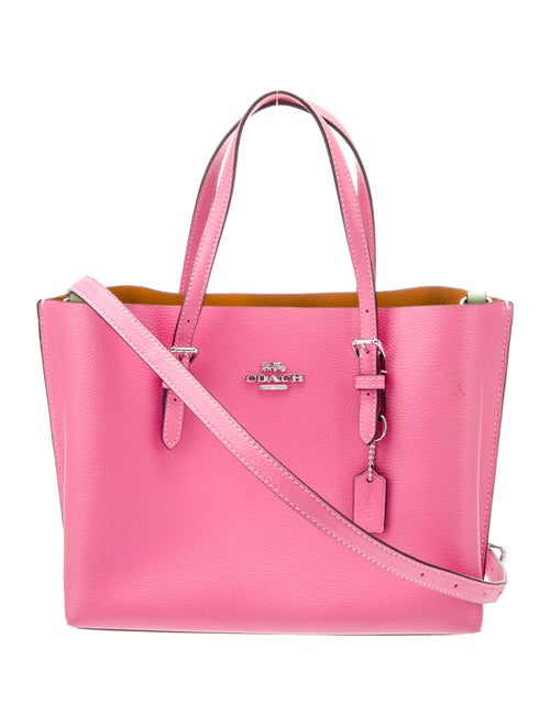 Coach Leather Top Handle Bag