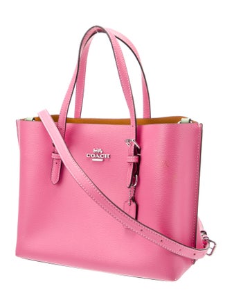 Coach Leather Top Handle Bag