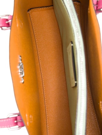 Coach Leather Top Handle Bag