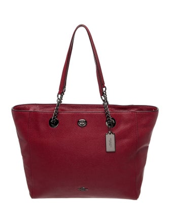 Coach Leather Tote