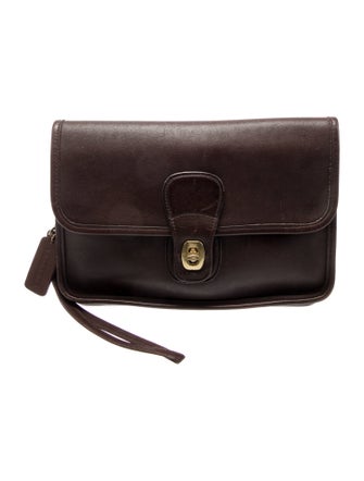 Coach Leather Shoulder Bag