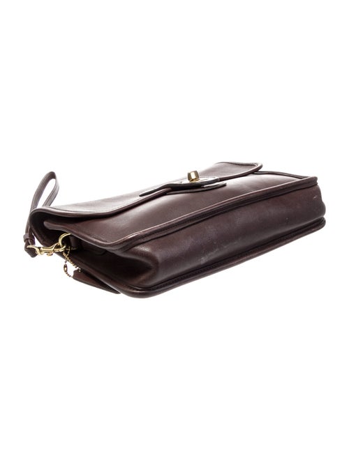 Coach Leather Shoulder Bag