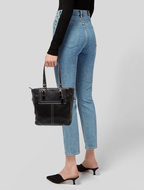 Coach Leather Shoulder Bag