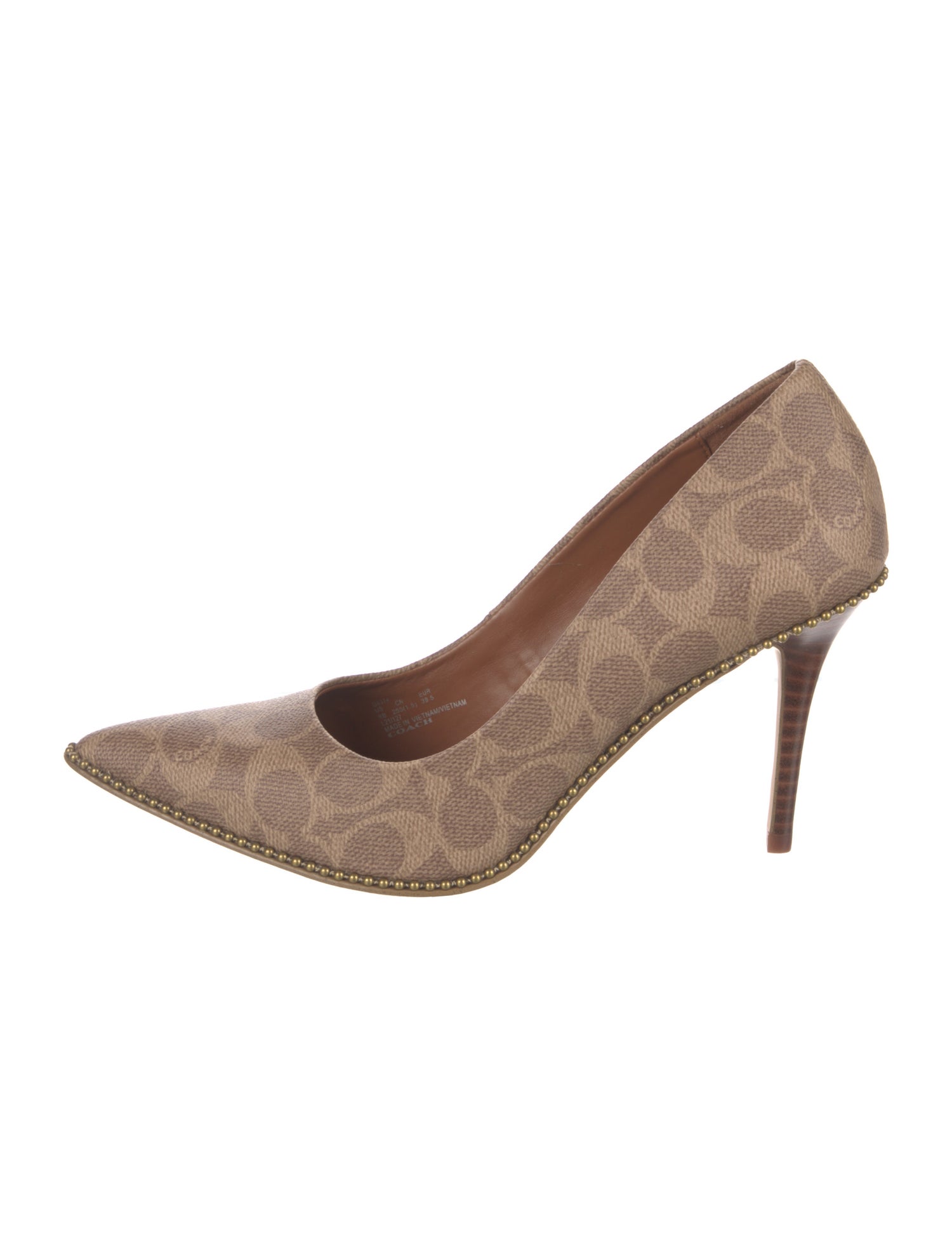 Coach Animal Print Pumps