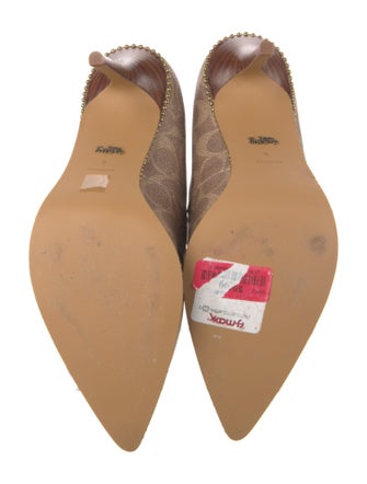 Coach Animal Print Pumps