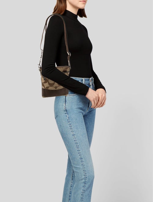 Coach Canvas Messenger Bag