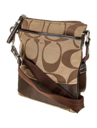 Coach Canvas Messenger Bag