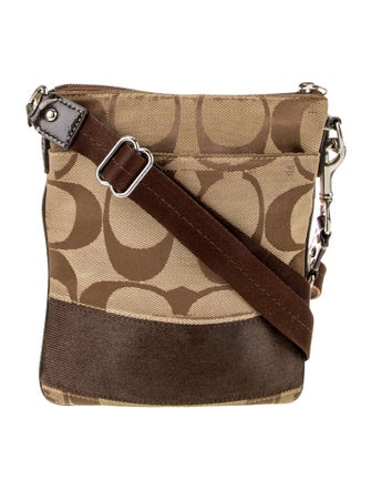 Coach Canvas Messenger Bag