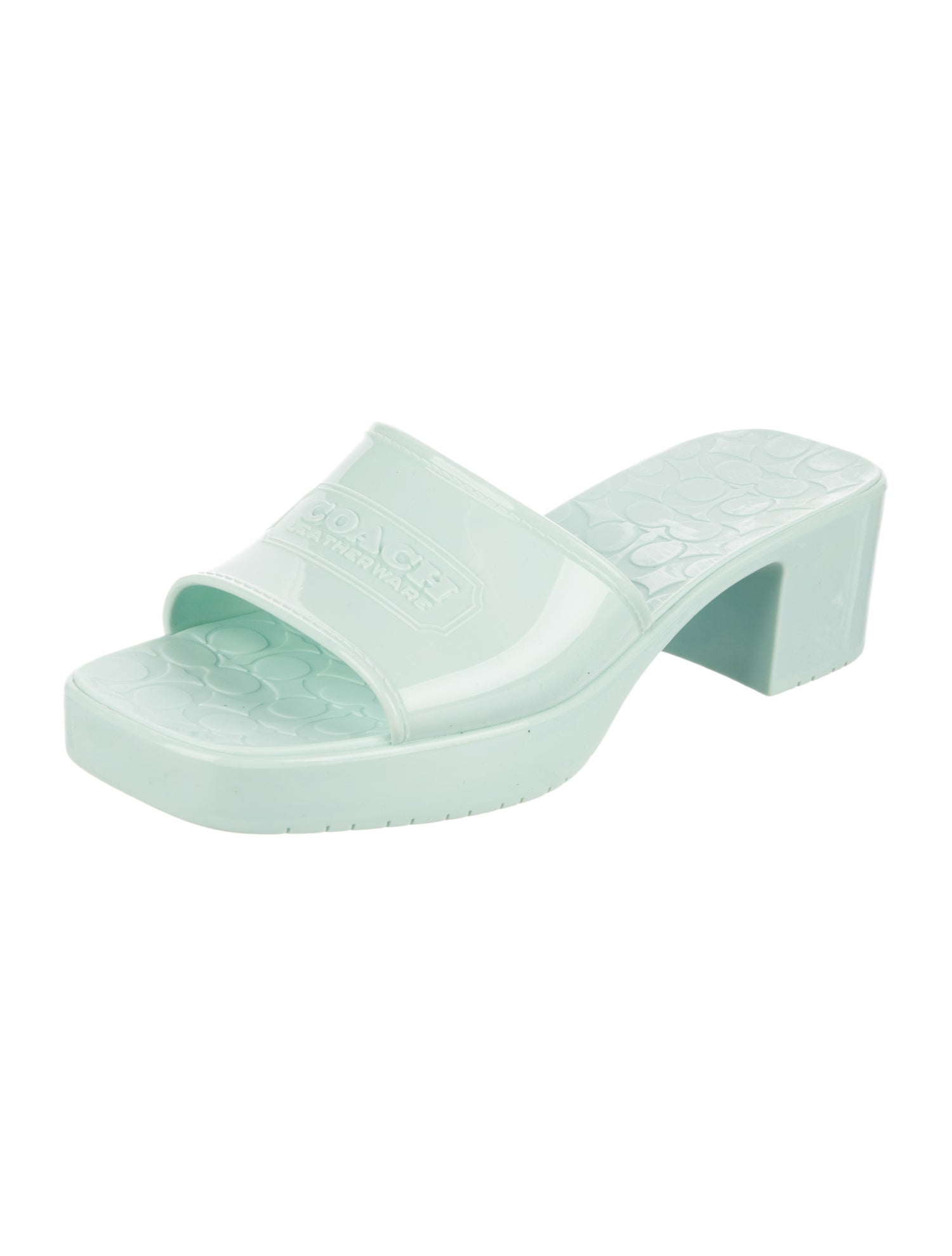 Coach Rubber Slides