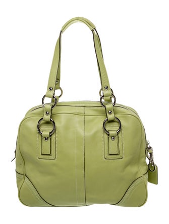 Coach Leather Shoulder Bag