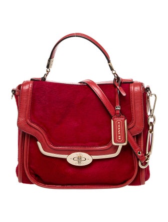Coach Ponyhair Top Handle Bag