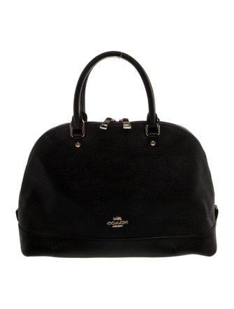 Coach Leather Top Handle Bag