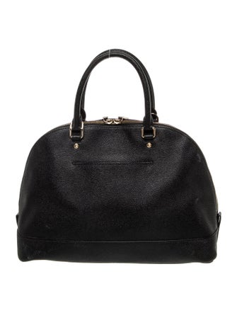 Coach Leather Top Handle Bag