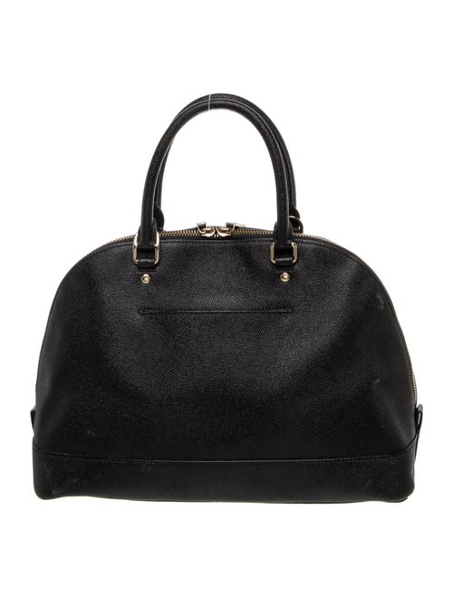 Coach Leather Top Handle Bag