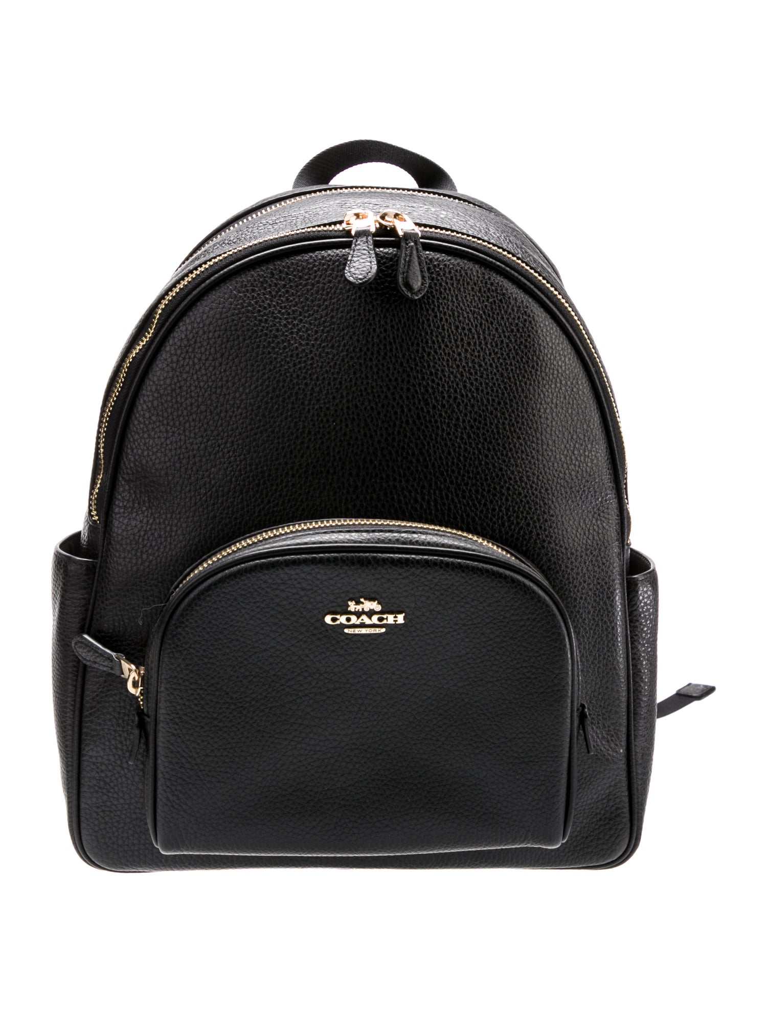 Coach Leather Backpack