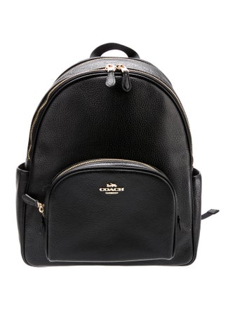 Coach Leather Backpack