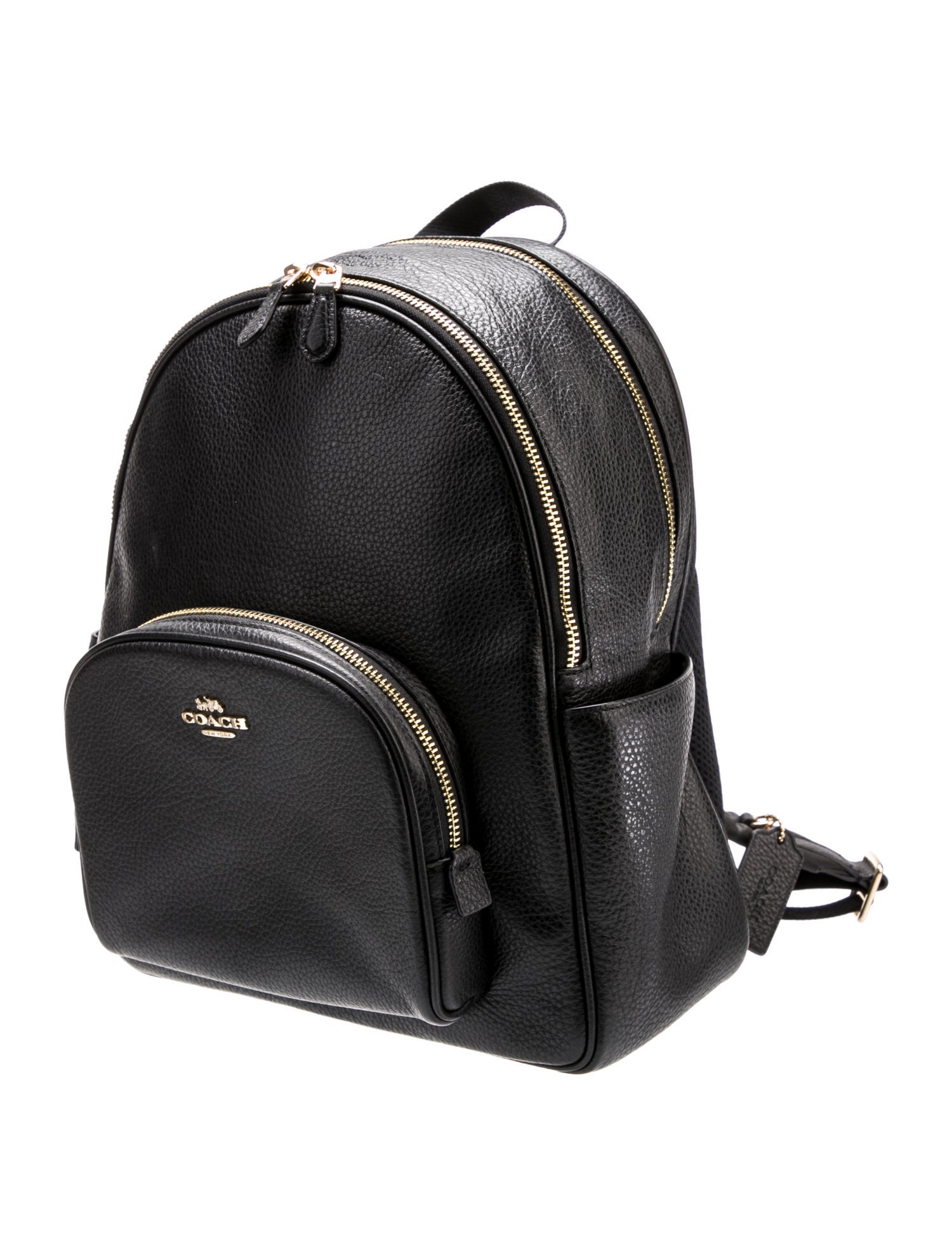 Coach Leather Backpack