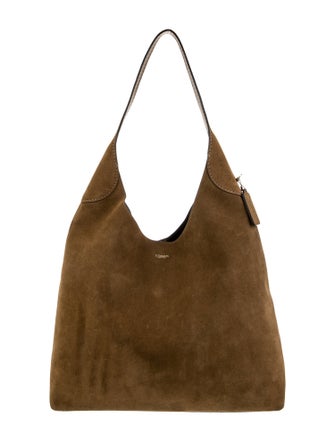 Coach Suede Shoulder Bag
