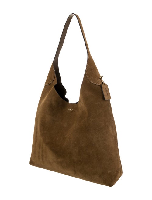 Coach Suede Shoulder Bag