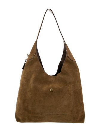 Coach Suede Shoulder Bag