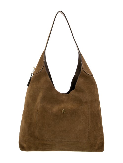 Coach Suede Shoulder Bag