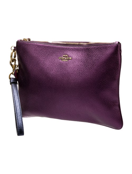 Coach Leather Clutch