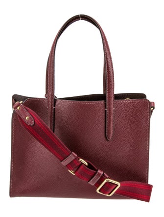 Coach Leather Top Handle Bag