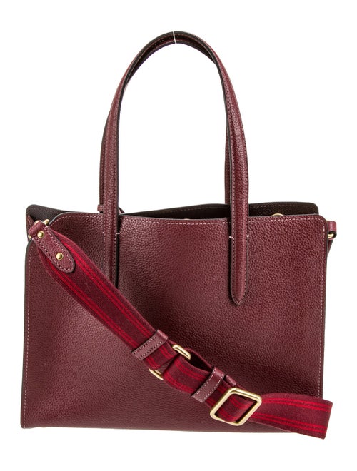 Coach Leather Top Handle Bag