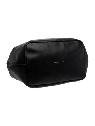 Coach Leather KissLock w/ Strap Large