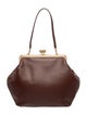 Coach Leather Top Handle Bag