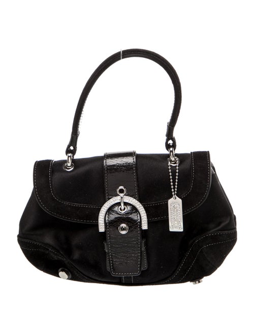 Coach Satin Top Handle Bag