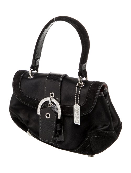 Coach Satin Top Handle Bag