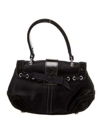 Coach Satin Top Handle Bag