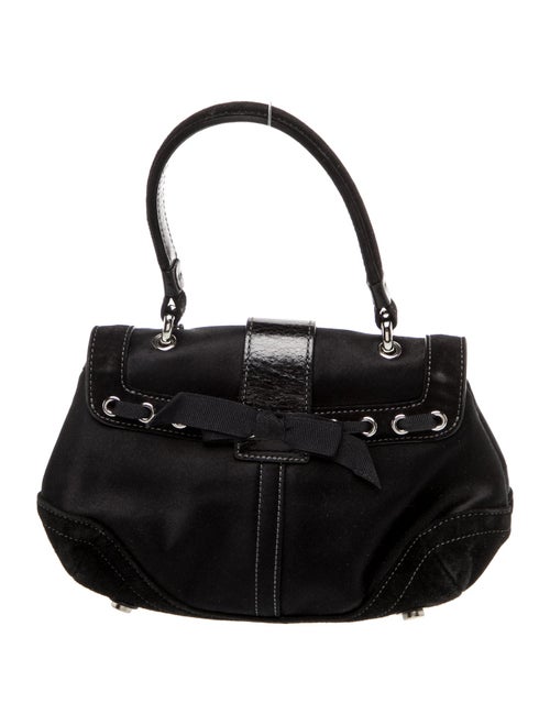 Coach Satin Top Handle Bag