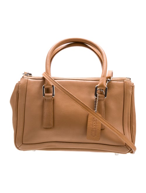 Coach Leather Top Handle Bag