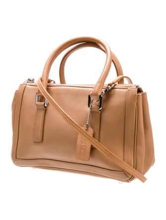 Coach Leather Top Handle Bag