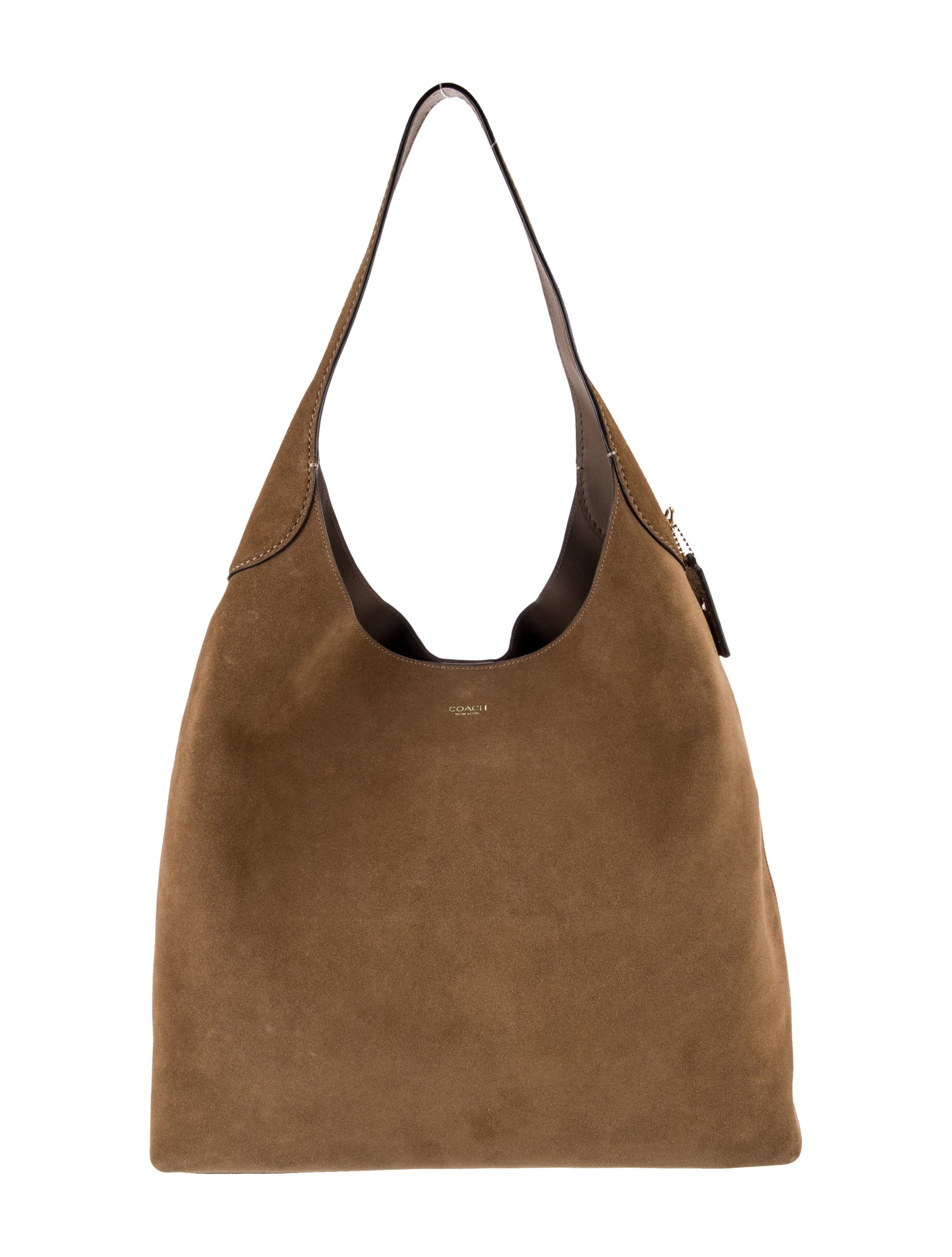 Coach Suede Shoulder Bag