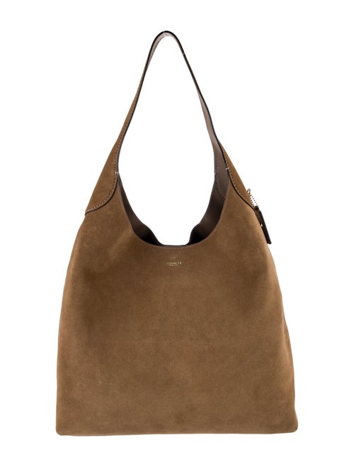 Coach Suede Shoulder Bag