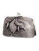 Coach Embossed Leather Evening Bag
