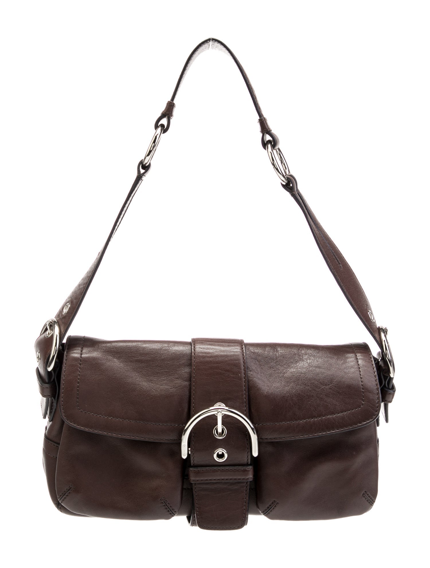 Coach Leather Shoulder Bag