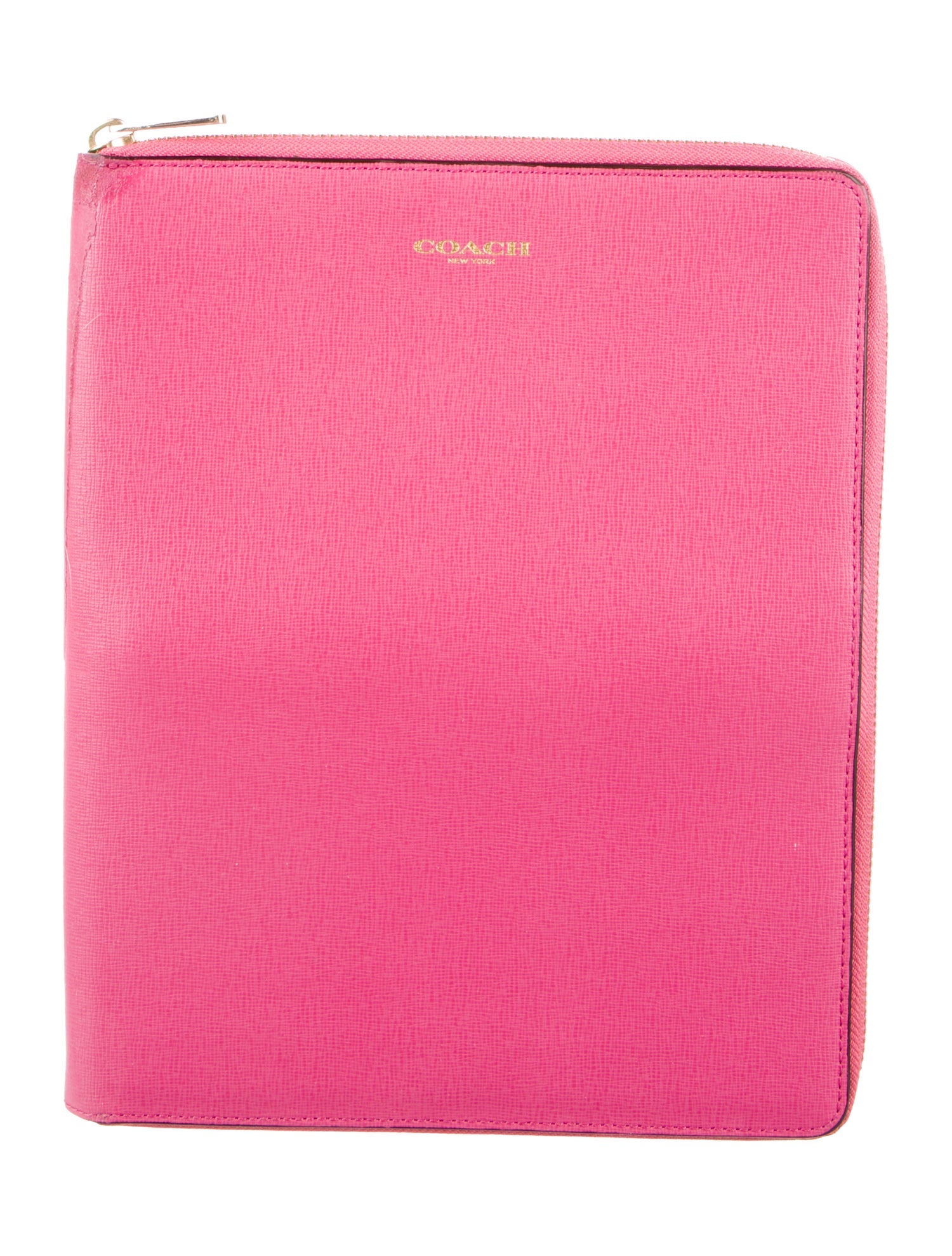 Coach Leather Tablet Case