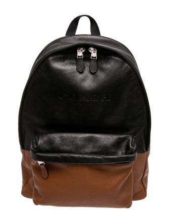 Coach Leather Backpack