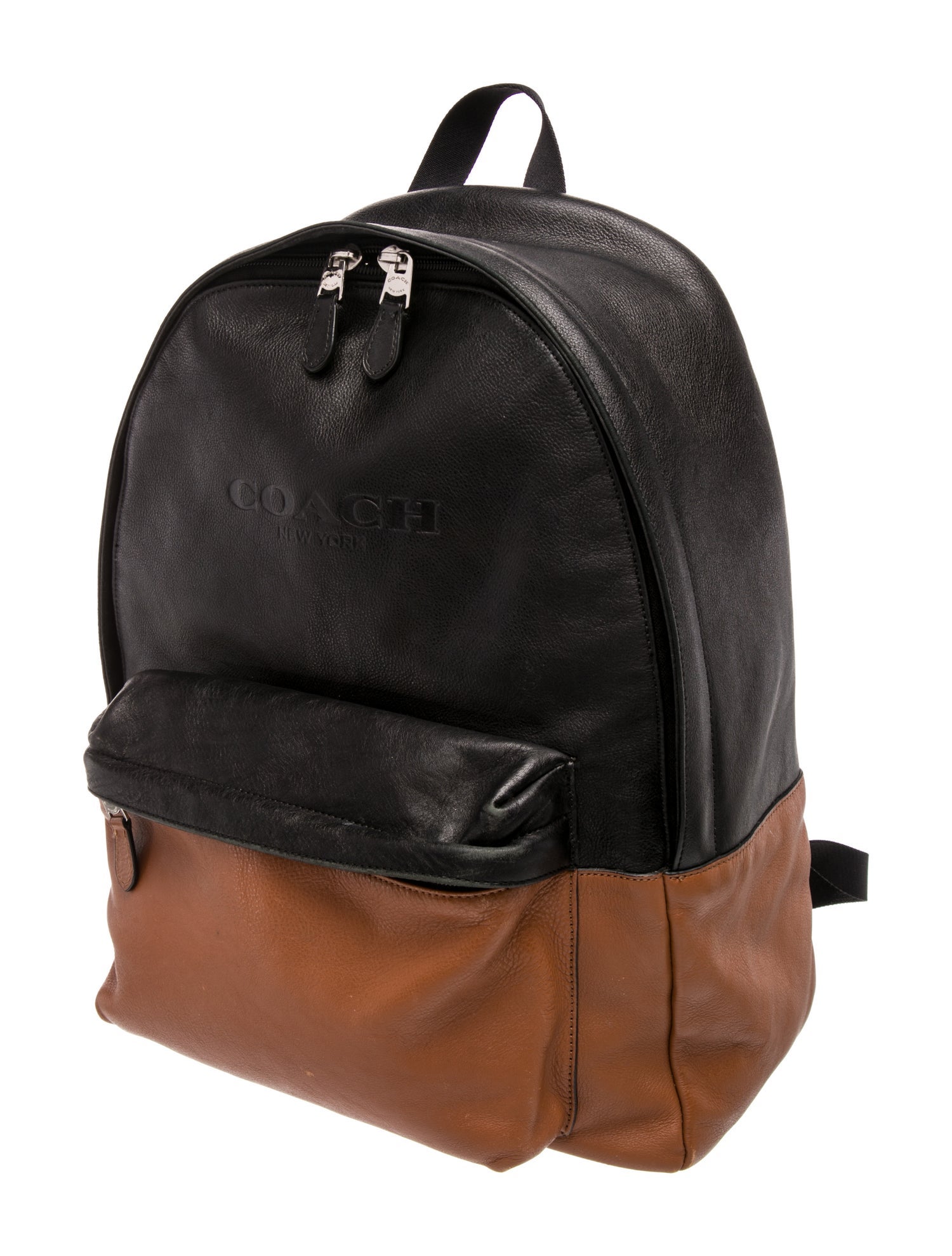 Coach Leather Backpack